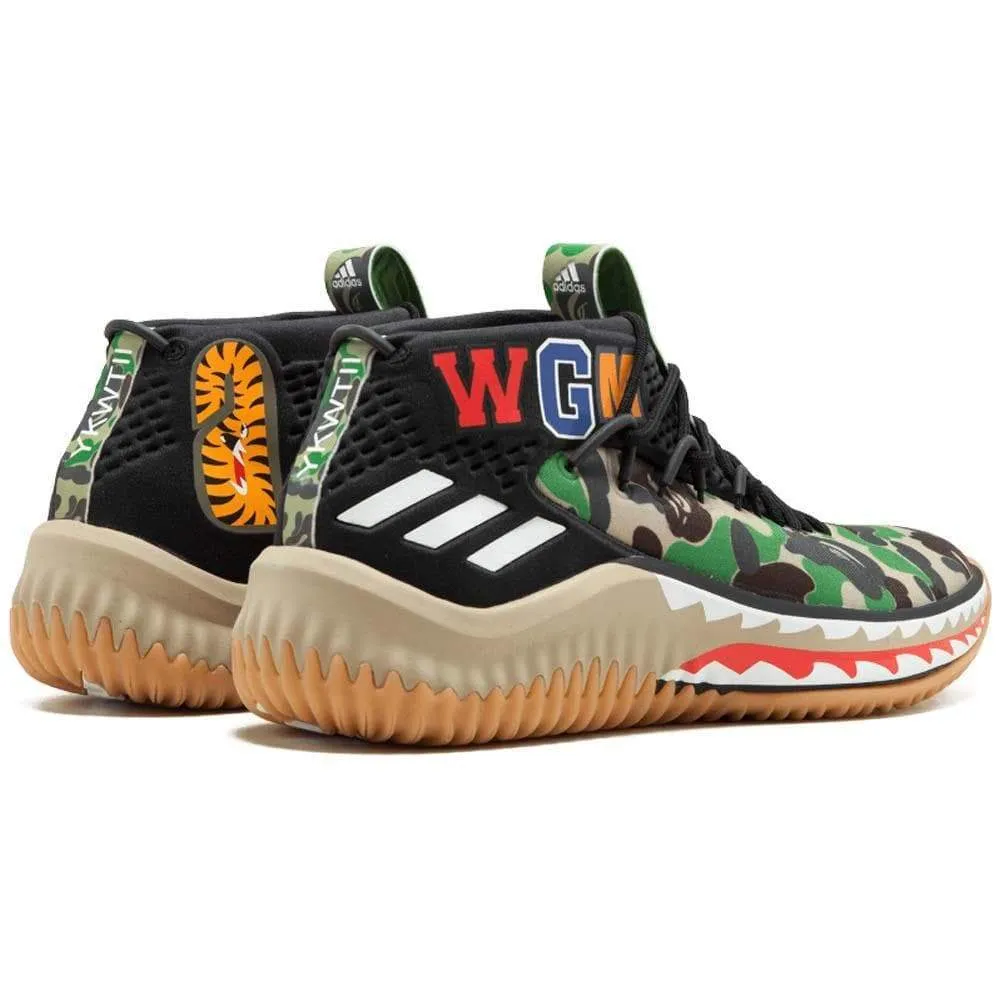 BAPE x adidas Dame 4 "Green Camo"