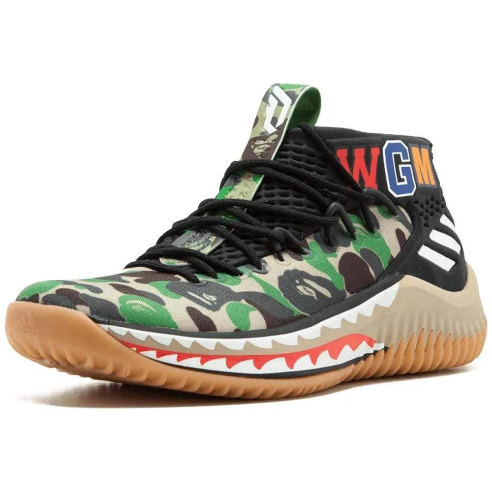 BAPE x adidas Dame 4 "Green Camo"