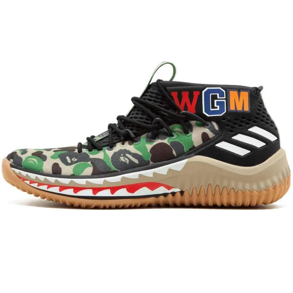 BAPE x adidas Dame 4 "Green Camo"