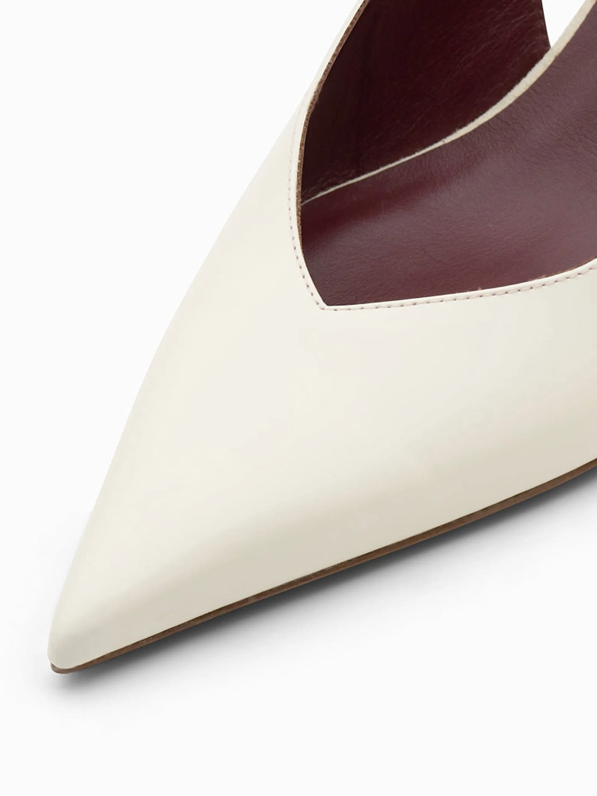 Cream Moriah heels