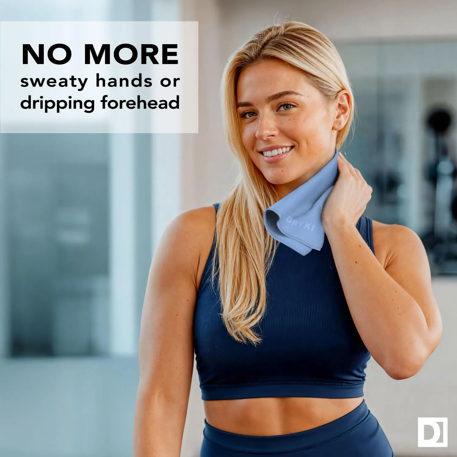 Sweat Absorbing Handkerchiefs - The Original Quick-Dry Microfiber Sweat Rags & Towels for Face, Hands, & Body - Perfect for Gym, Sports, and Work (Desert: 5 Pack)