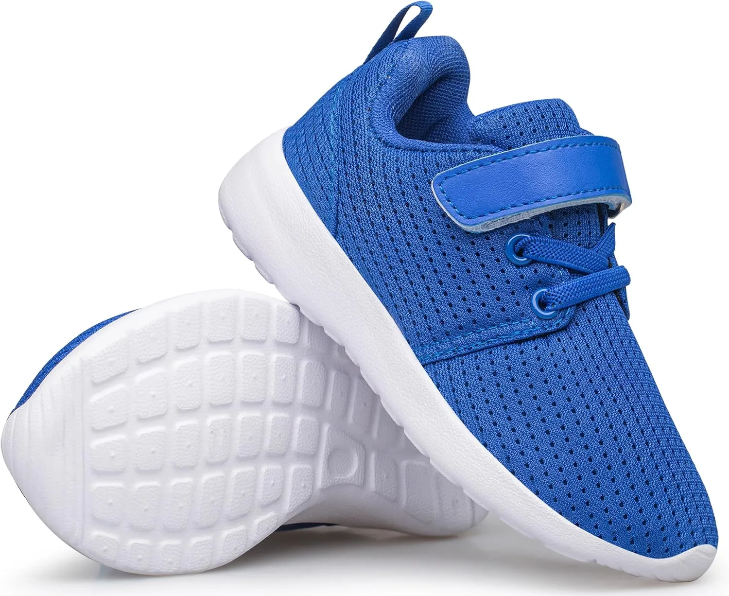 TOEDNNQI Boys Girls Sneakers Kids Lightweight Breathable Strap Athletic Running Shoes for Toddler/Little Kid/Big Kid
