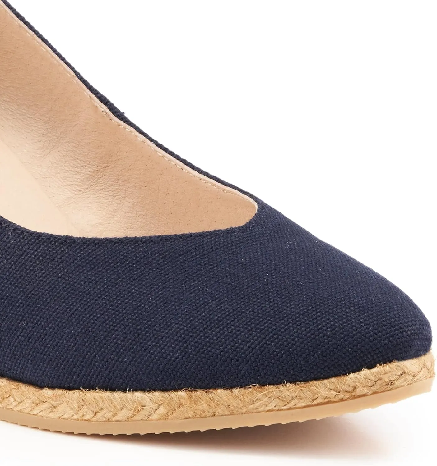 VISCATA Roses Espadrille Canvas Wedges Spain Handmade 2  Heel Woman Wedge Pumps with Organic Cotton Canvas and 100% Natural Jute Midsole for All Occasions: Casual, Work, Party