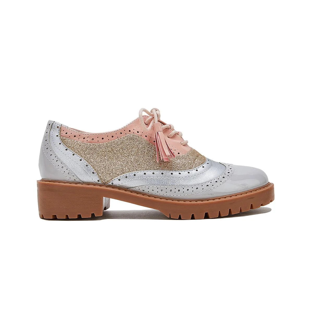 Women Vintage Oxford Brogues Shoes