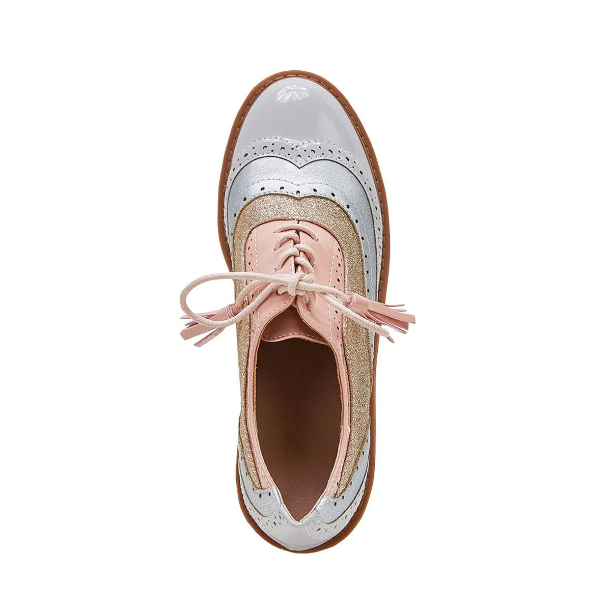 Women Vintage Oxford Brogues Shoes